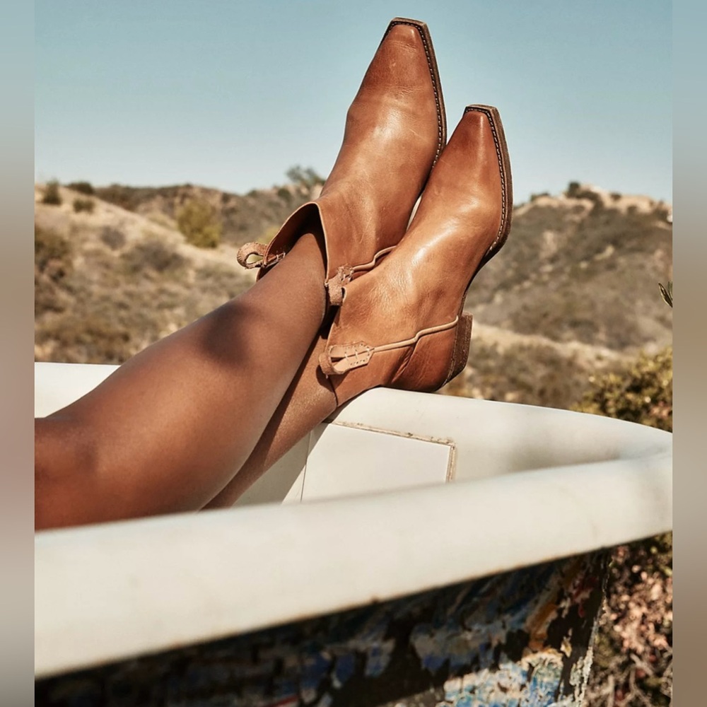 We The Free Wesley Ankle Boots- Tan
